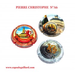 Série de 3 Capsules de champagne PIERRE CHRISTOPHE