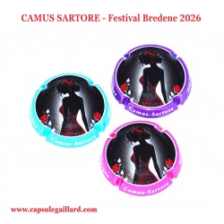 Série de 3 Capsules de Champagne CAMUS SARTORE (240 Exemplaires)