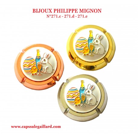 CAPSULES BIJOUX - PHILIPPE MIGNON  N°271.c au 271.e