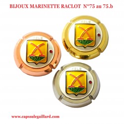 CAPSULES BIJOUX - MARINETTE RACLOT  N°75 au 75.b