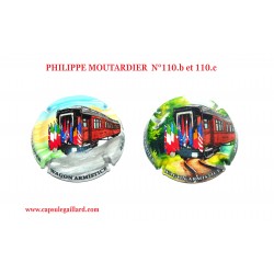 Capsule de champagne - PHILIPPE MOUTARDIER - N°110.b et 110.c