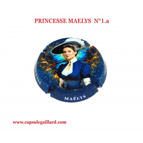 Capsule de champagne -PRINCESSE MAELYS  - N°1.a (240 Exemplaires)
