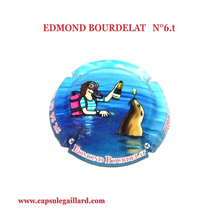 Capsule de champagne - EDMOND BOURDELAT - N°6.t