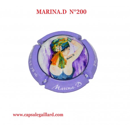 Capsule de Champagne MARINA.D  N°200