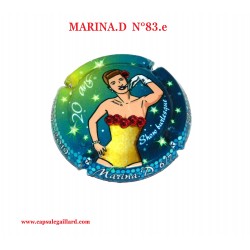 Capsule de Champagne MARINA.D  N°83.e
