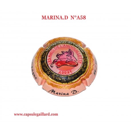 Capsule de Champagne MARINA.D  N°56