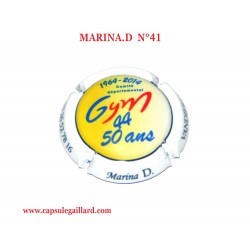 Capsule de Champagne MARINA.D  N°41