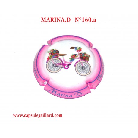 Capsule de Champagne MARINA.D  N°160.a