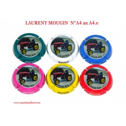 Série de 6 capsules de Champagne  LAURENT MOUGIN  N°A4