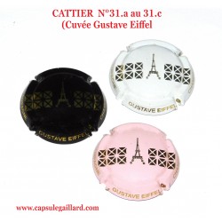 Série de 3 Capsules de champagne CATTIER N°31 au 31.c