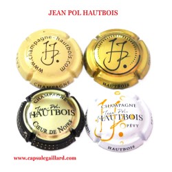 SERIE DE 4 CAPSULES DE CHAMPAGNE - JEAN POL HAUTBOIS