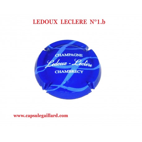 Capsule de Champagne LEDOUX LECLERE N°1.b