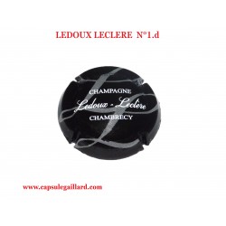 Capsule de Champagne LEDOUX LECLERE  N°1.d