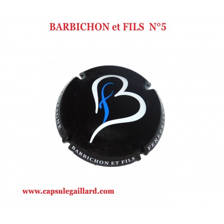 Capsule de Champagne  BARBICHON et FILS  N°5