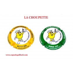 2 Capsules de champagne LA CHOUPETTE