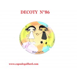 Capsule de champagne DECOTY N°86