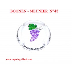 Capsule de champagne BOONEN MEUNIER  N°43