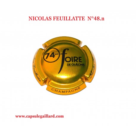 Capsule de champagne NICOLAS FEUILLATTE  N°48.a