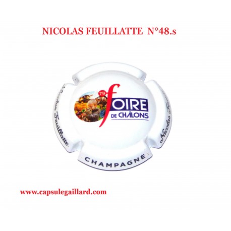 Capsule de champagne NICOLAS FEUILLATTE  N°48.s