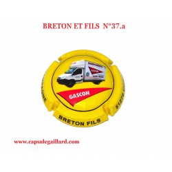 Capsule de champagne BRETON FILS  N°37.a