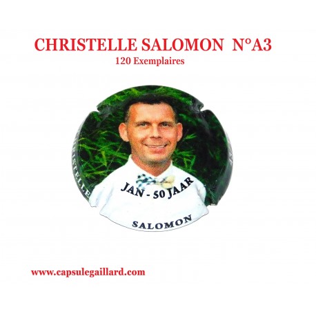 Capsule de Champagne CHRISTELLE SALOMON  N°A3