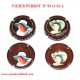 2 Capsules de champagne - VIGIER PERROT  N°33 et 33.a