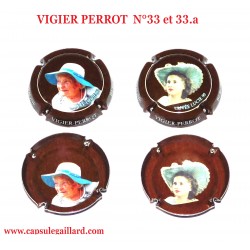 2 Capsules de champagne - VIGIER PERROT  N°33 et 33.a