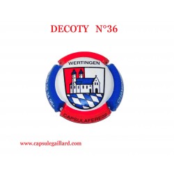 -20 % - CAPSULE DE CHAMPAGNE - DECOTY  N°36