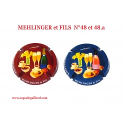 2 Capsules de Champagne MEHLINGER et FILS - 120 Exemplaires