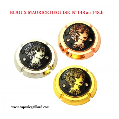 3 Capsules de Champagne BIJOUX MAURICE DEGUISE  N°148