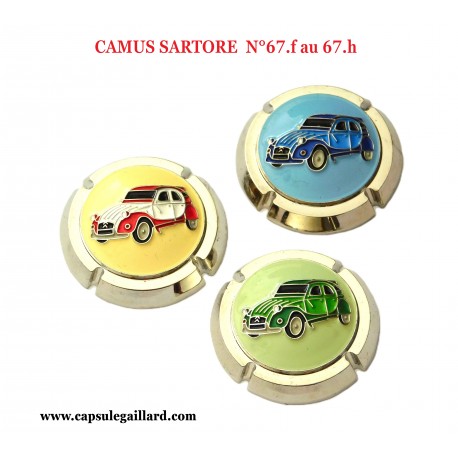 3 Capsules de Champagne BIJOUX CAMUS SARTORE