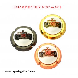 3 Capsules de Champagne BIJOUX CHAMPION OUY N°37