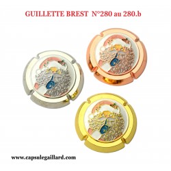 3 Capsules de Champagne BIJOUX GUILLETTE BREST  N°280