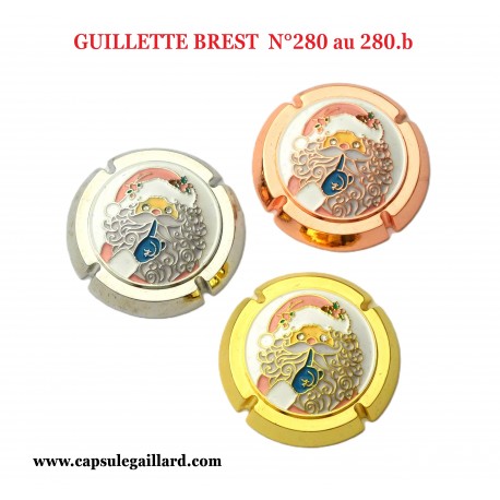 3 Capsules de Champagne BIJOUX GUILLETTE BREST  N°280