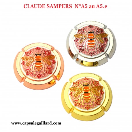 3 Capsules de Champagne BIJOUX CLAUDE SAMPERS N°A5