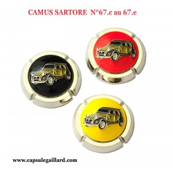 3 Capsules de Champagne BIJOUX CAMUS SARTORE N°67.c
