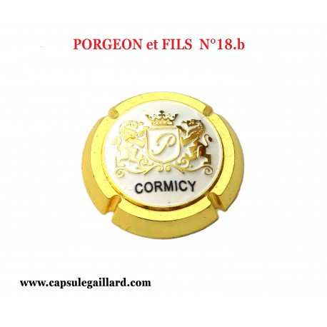 CAPSULE BIJOU PORGEON et FILS  N°18.b