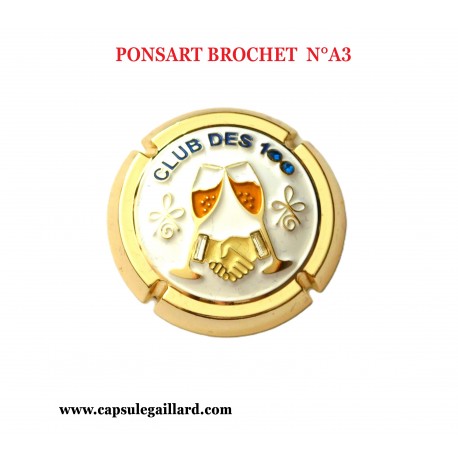 CAPSULE BIJOU PONSART BROCHET  N°A3