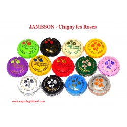 Lot de 13 Capsules de champagne - PHILIPPE JANISSON